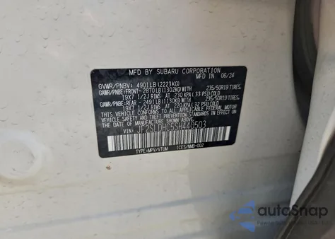 2025 Subaru Forester Sport from USA, damaged, VIN JF2SLDHC5SH440503